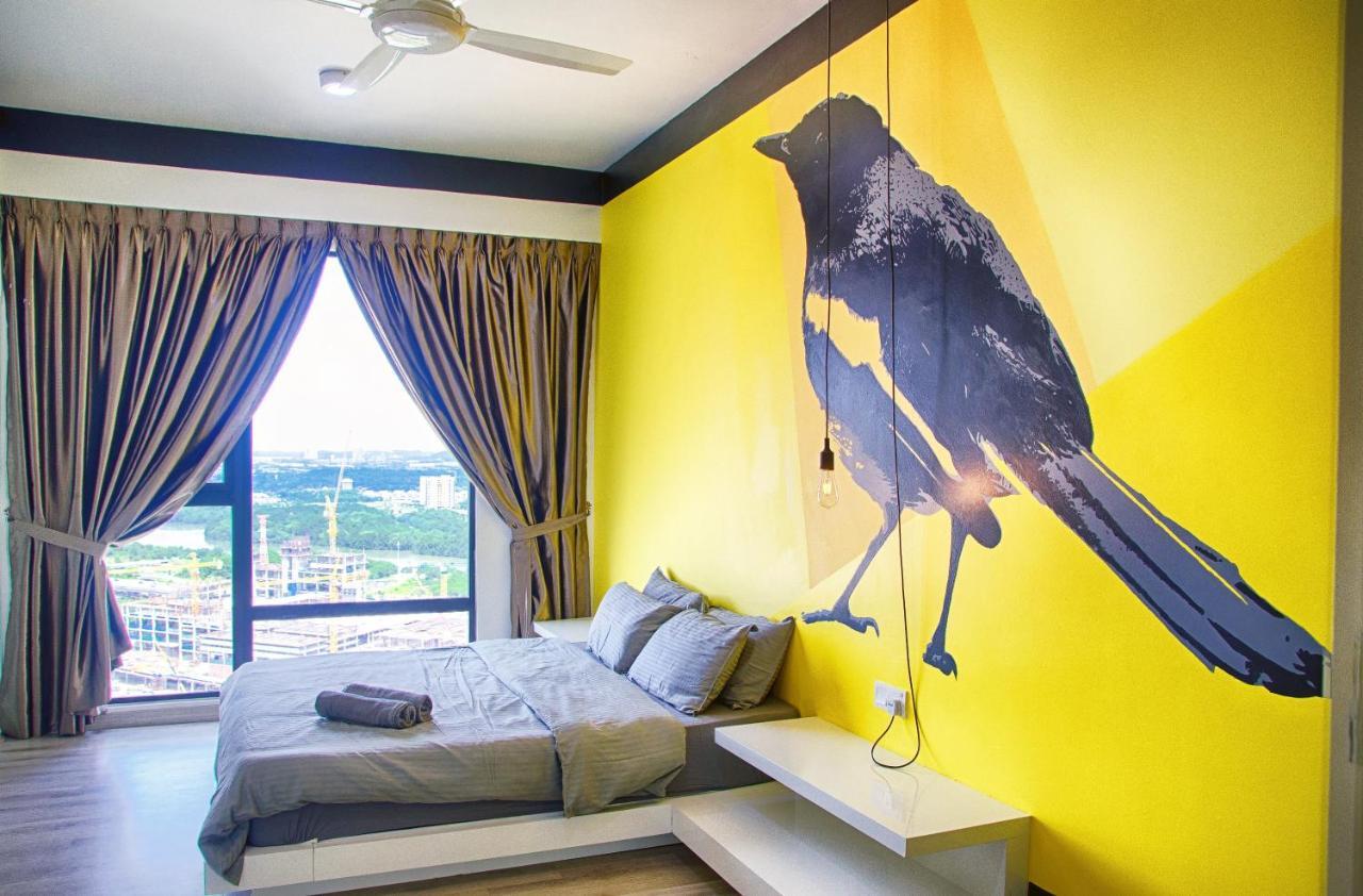 Holi Southkey Art Suite Johor Bahru Zimmer foto
